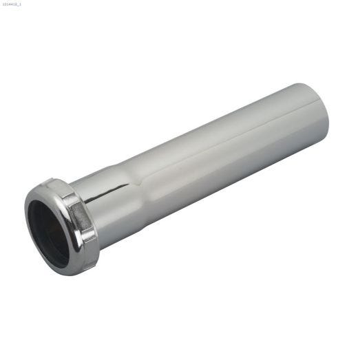 1-1\/4\" x 6\" Chrome Plate Slip Joint Tailpiece Extension Tube