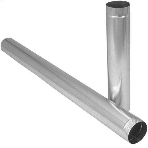 6\" x 30\" Galvanized 26 ga. Pipe