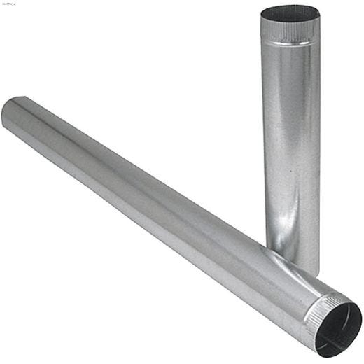 6\" x 30\" Galvanized 28 ga. Pipe