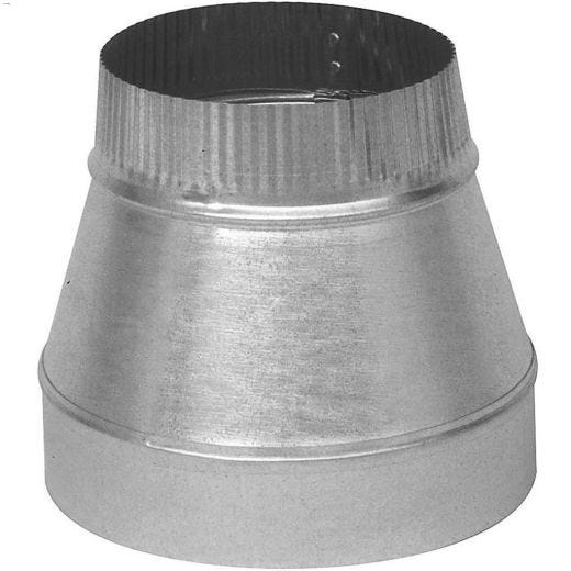 7 - 6\" Galvanized 28 ga. Short Reducer