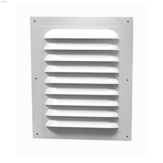 Duraflo 8\" x 12\" White Rectangle Gable Vent