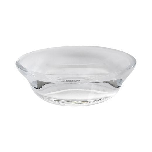 Vapor Translucent White Soap Dish