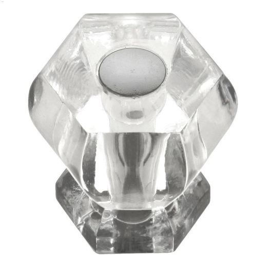 1-3\/16\" Crysacrylic Crystal Palace Cabinet Knob