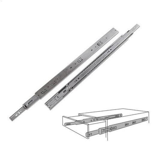 22\" Soft Close Ball Bearing Drawer Slide