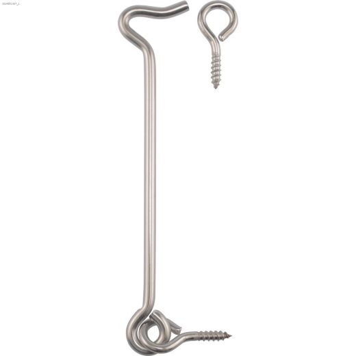 6\" Stainless Steel Gate Hook & Eye
