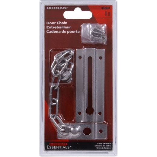 Satin Chrome Door Chain