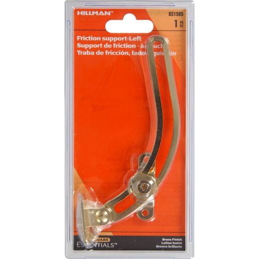 Brass Plated Left Side Lid Support Friction
