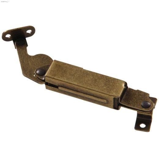 Antique Brass Left Side Lid Support