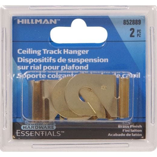 Brass Plated Suspended Ceiling Hook-2/Pack
