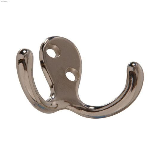 Double Clothes Hook-2/Pack