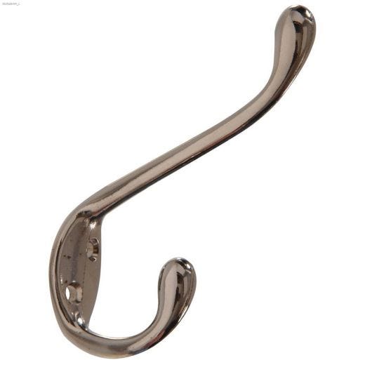 Nickel Heavy Duty Garment Hook