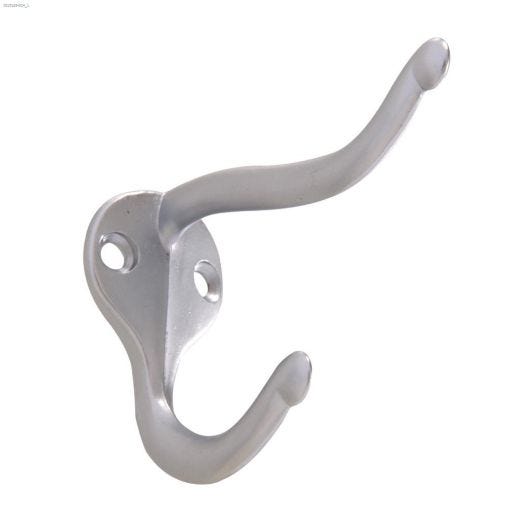 Satin Chrome Coat\/Hat Hook