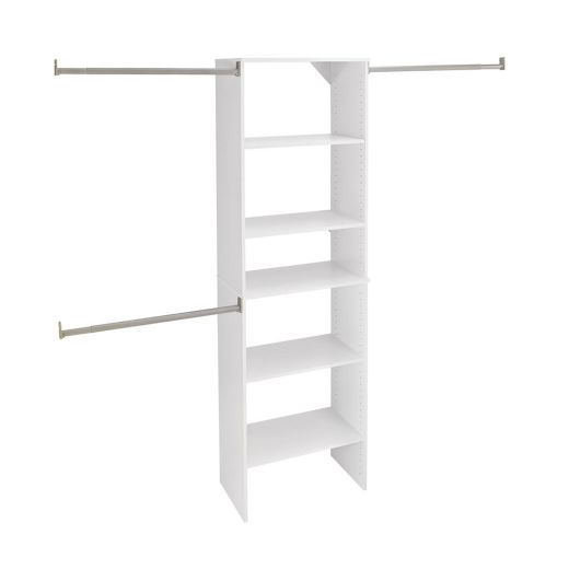 Ensemble de démarrage de tour bois stratifié blanc 25" x 14"