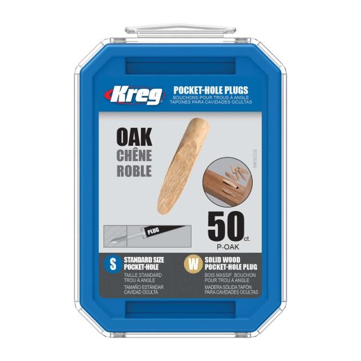 Bouchons de chêne pour trou à angle - 50/Paquet