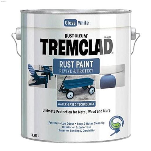 Tremclad® 3.78 L Can Gloss Water-Based Rust Paint