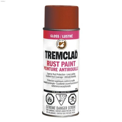 Tremclad\u00ae 340 g Rust Spray Paint