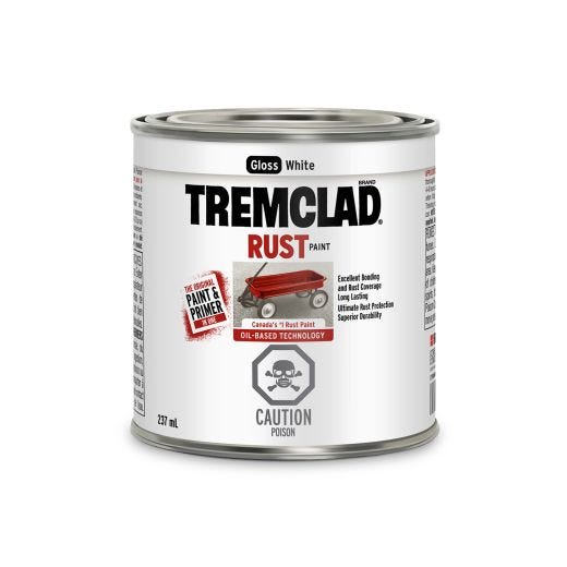 Tremclad 237 mL Can Gloss Oil-Based Rust Paint