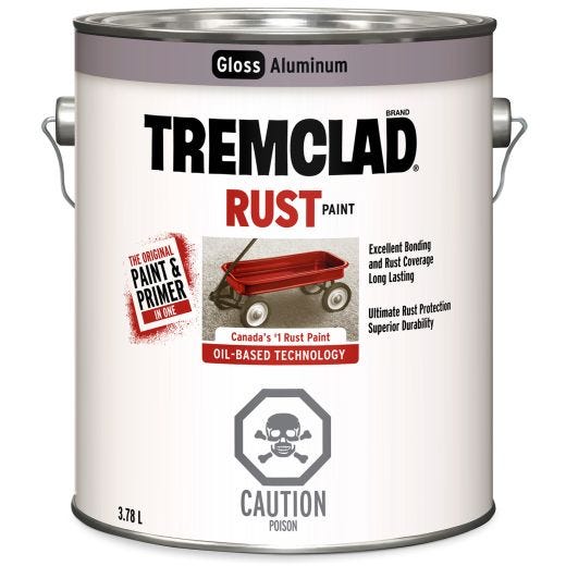 Tremclad 3.78 L Can Gloss Oil-Based Rust Paint