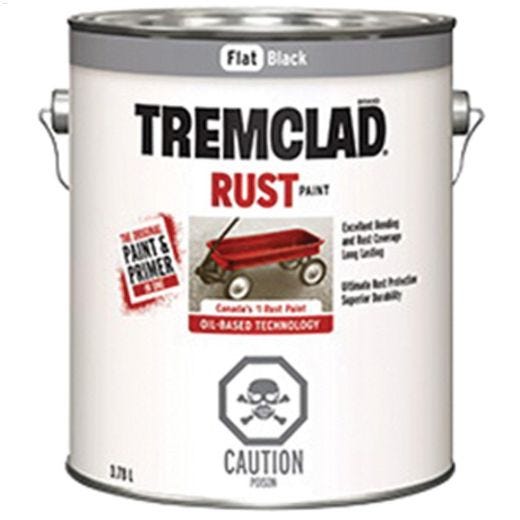 Tremclad\u00ae 3.78 L Can Flat Oil-Based Rust Paint