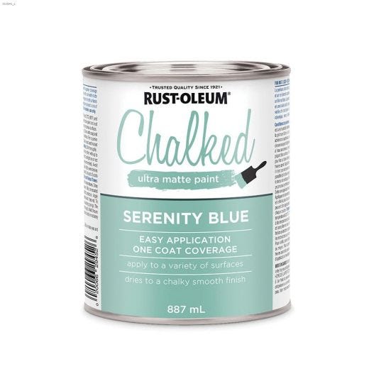 887 mL Water-Based Chalked Ultra Matte Paint