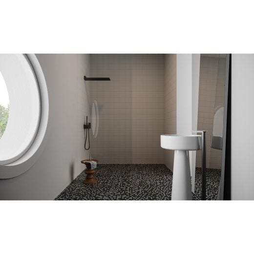 5/8" x 5/8" MidnightBlend Bliss Mosaic Tile 10pc/10 SF/Bx