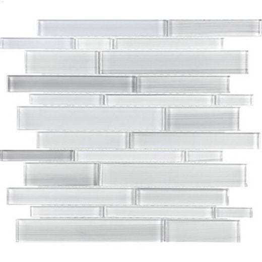 Bliss Fusion Random Strip Glass Mosaics