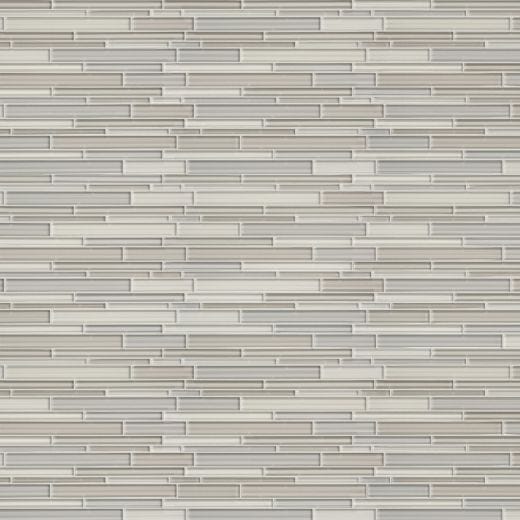 2"x6" Natural Blend Element Random Strip Mosaic 10pc/10 SFBx