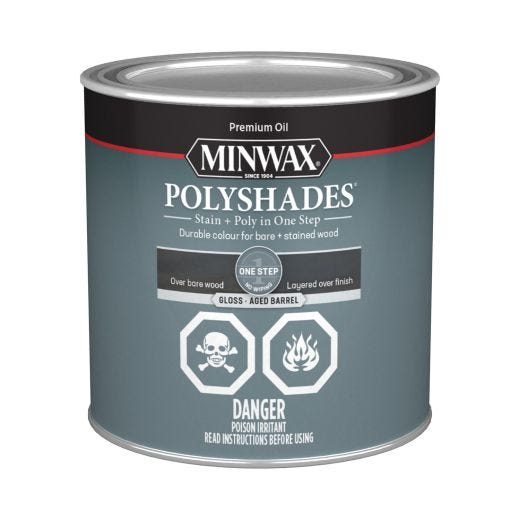 Polyshades Stain & Polyurethane Gloss 236ml