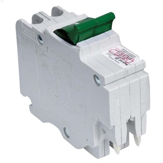 2 Pole Plug-On Circuit Breaker