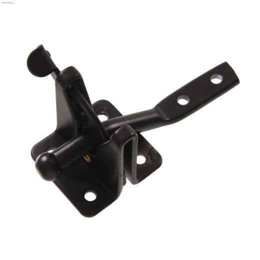 Black Automatic Gate Latch