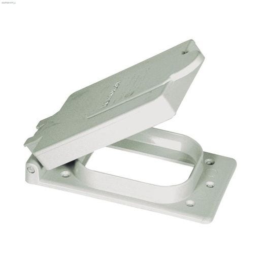 PVC (1) GFCI Receptacle Cover