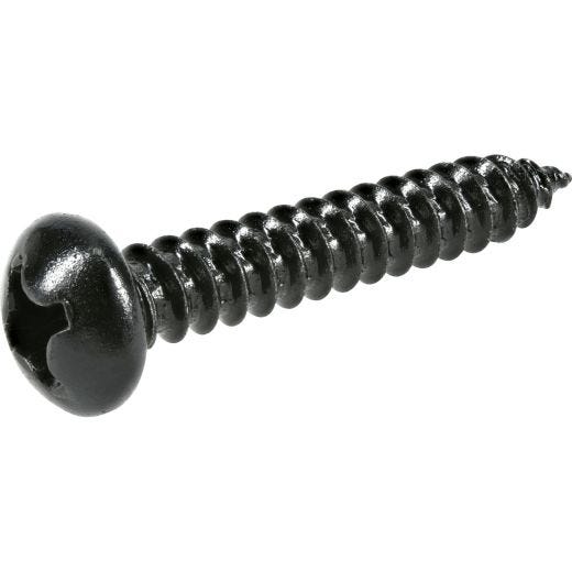 1/2" x 12" Black Cane Bolt