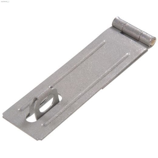 3-1\/2\" Galvanized Fixed Staple Safety Hasp