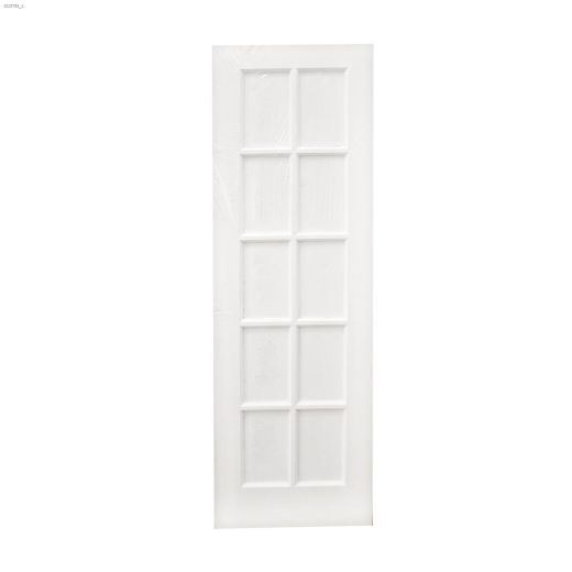 24\" x 80\" Frosted French Door Slab