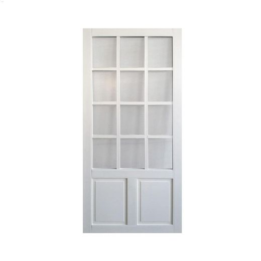 34\" x 80\" 12 Lite Vinyl Screen Door