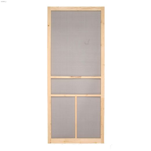 36\" x 80\" T-Bar Wood Screen Door