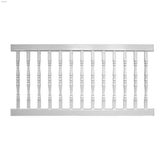 72" x 36" Colonial PVC Railing