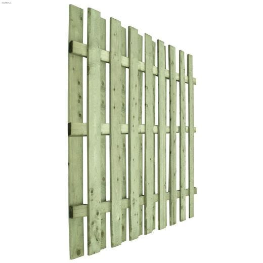6' x 8' Shadow Box Fence Panel