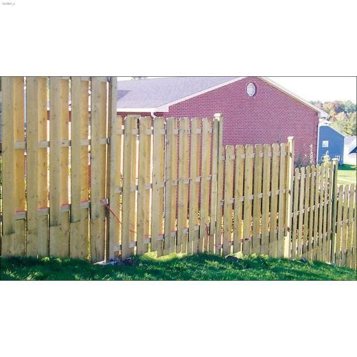 6' x 8' Shadow Box Fence Panel