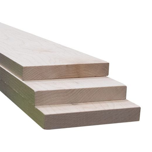 1/2 x 4 x 2' Maple Board