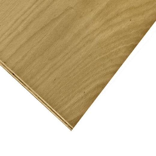 1/4" x 2' x 4' Cut Oak Plywood