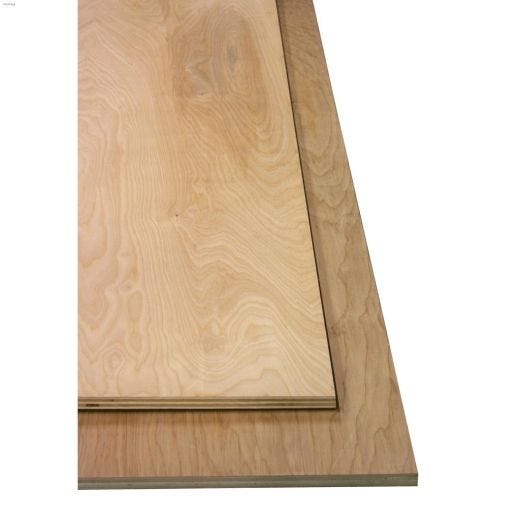 3/4" x 4' x 8'  Shop-grade Birch Plywood