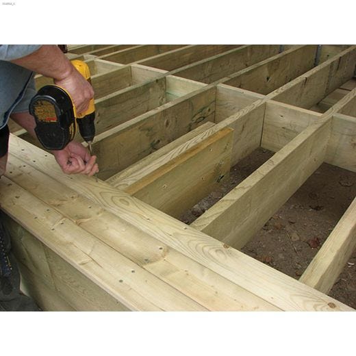 5\/4 x 4 x 10' Pressure Treated Decking