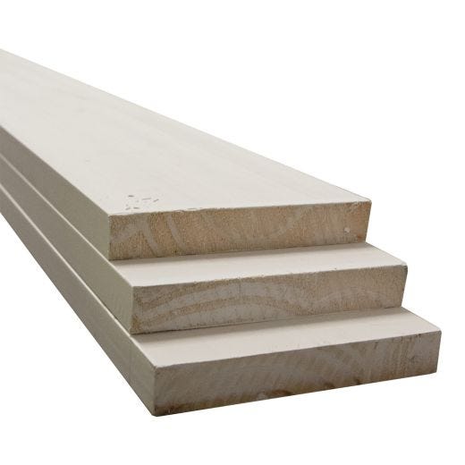 1 x 5 x 16' Pine Finger Jointed Primed Board