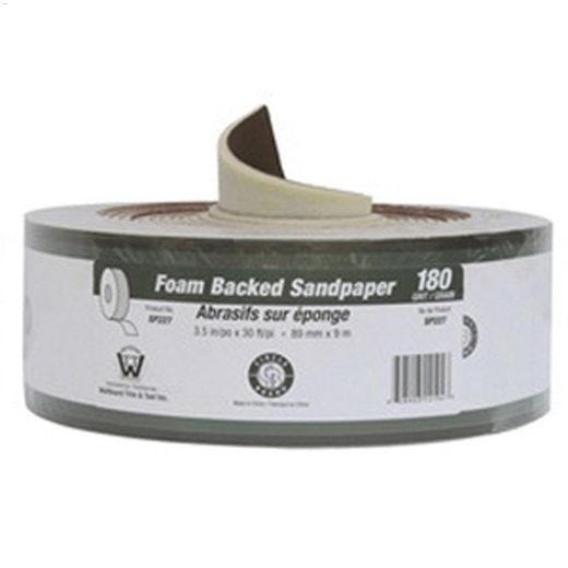 Circle Brand 3-1\/2\" x 30' 120 Grit Sandpaper Roll