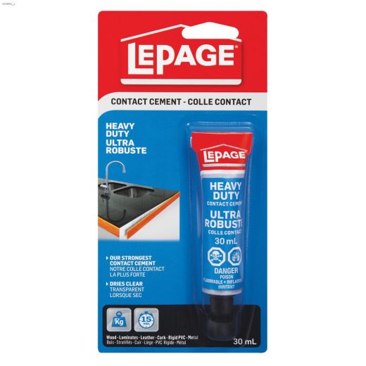 Pres-Tite\u00ae 30 mL Carded Tube Heavy Duty Contact Cement
