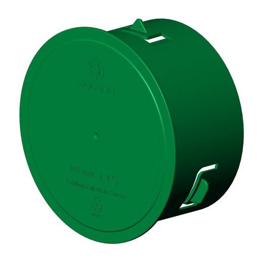 4" Internal Corrugated Pipe End Cap