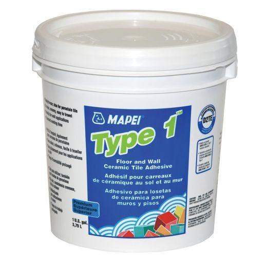 Mastic Type 1 3.79 L Premium Tile Adhesive