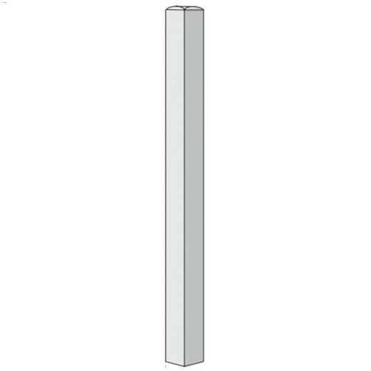 3\" x 3\" x 50\" Hemlock Square Newel Post
