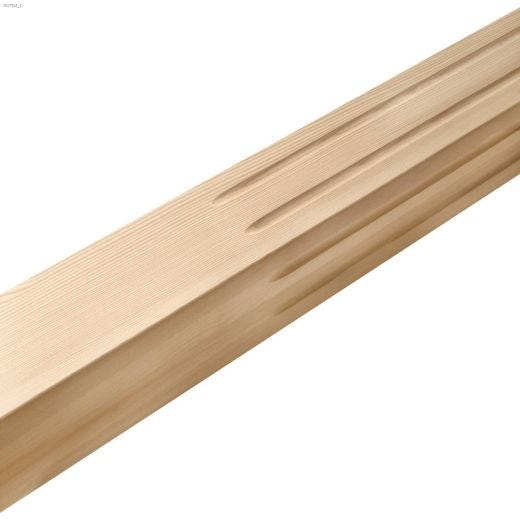 3\" x 3\" x 41\" Hemlock Newel Post